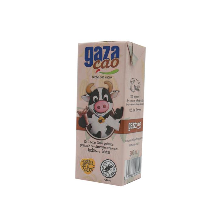 BATIDO CACAO GAZA P3 200ML