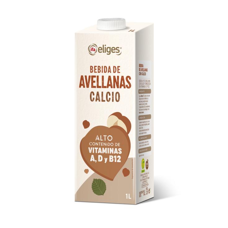 BEBIDA AVELLANA CON CALCIO IFA ELIGES 1L