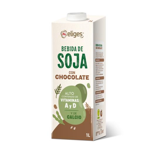 BEBIDA DE SOJA CHOCO /CALCIO/VITAMI IFA ELIGES 750ML