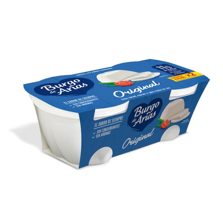 QUESO FRESCO NATURAL BURGO DE ARIAS P2 230G/U