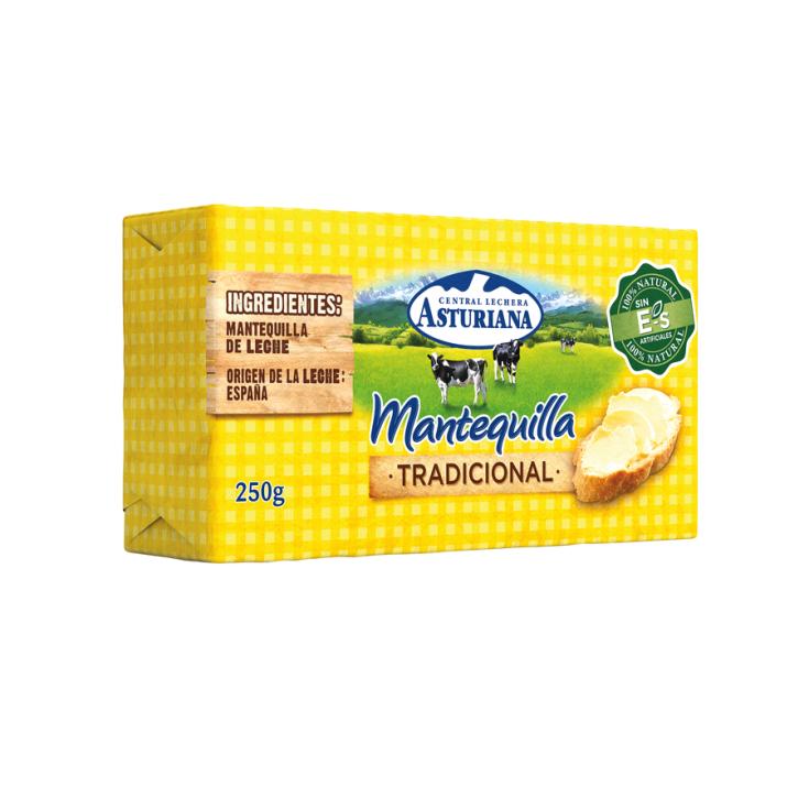 MANTEQUILLA PASTILLA C.L.ASTURIANA 250G