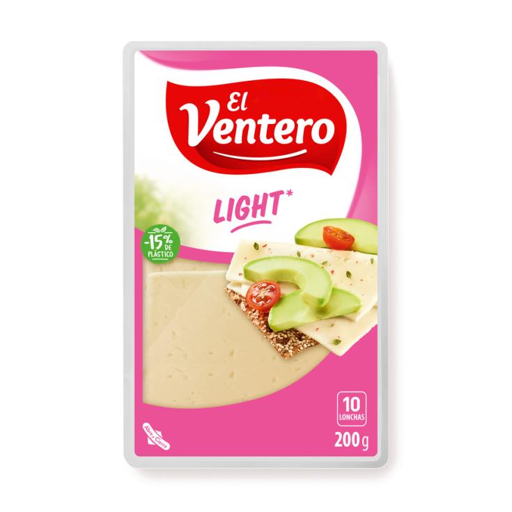 Queso Tierno Light Loncha El Ventero 0g Ladespensa