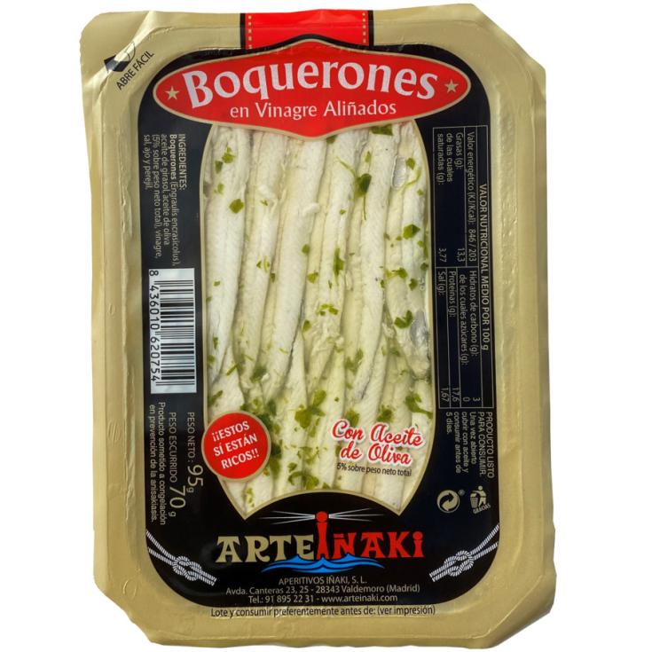 BOQUERÓN ALIÑADO ARTEIÑAKI 70G