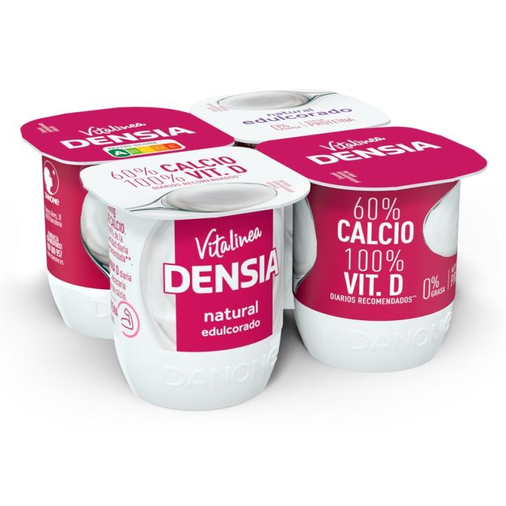 YOGUR NATURAL EDULC DENSIA 0% DANONE P4 120G/U