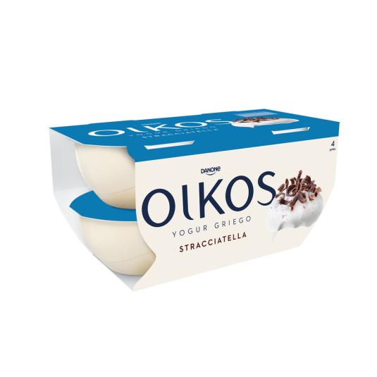 YOGUR GRIEGO STRACCIATELLA OIKOS DANONE P4 110G/U