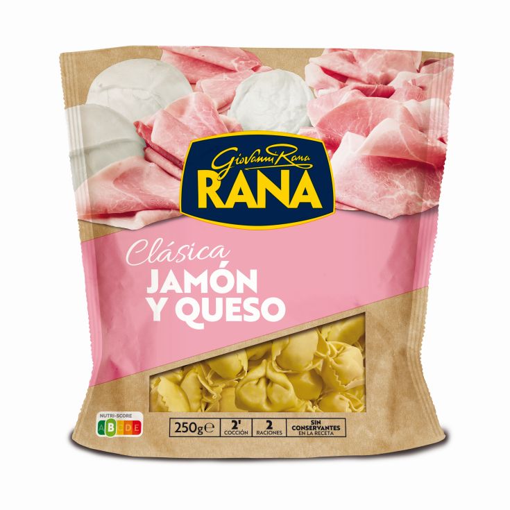 RAVIOLI JAMON/QUESO RANA 250G