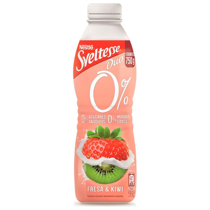 YOGUR LIQUIDO FRES/KIWI SVELTESSE 0% NESTLÉ 750G