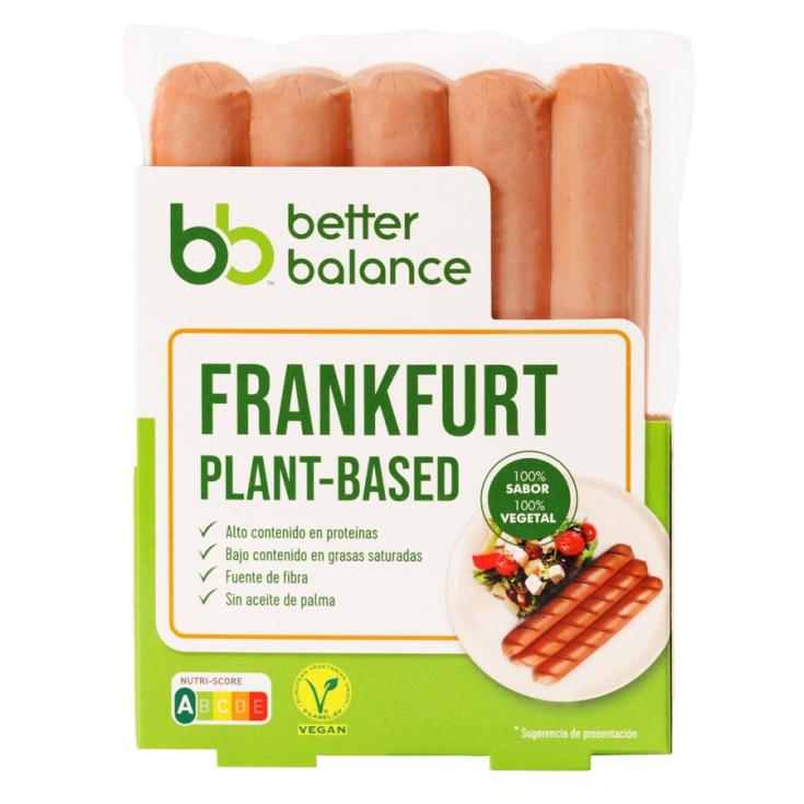 SALCHICHA 100%VEGETAL FRANKFURT BETTER BALANCE CAMPOFRIO 200G