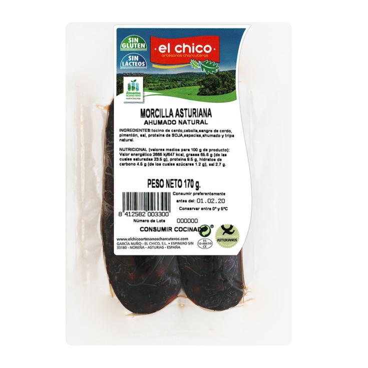 MORCILLA ASTURIANA DUO EL CHICO 170G