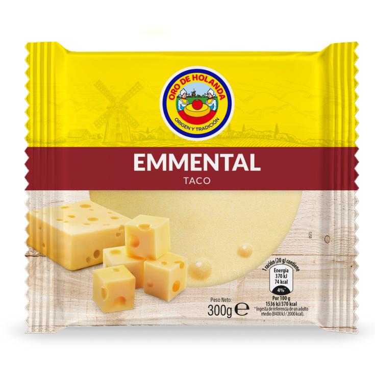 QUESO EMMENTAL TACO ORO DE HOLANDA 300g