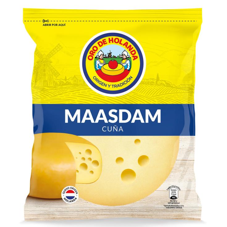 QUESO MAASDAM CUÑA ORO DE HOLANDA 300G