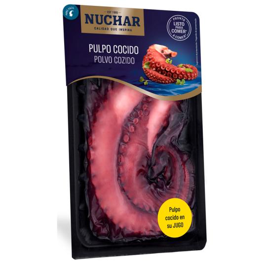 PULPO COCIDO 2 PATAS NUCHAR 160G