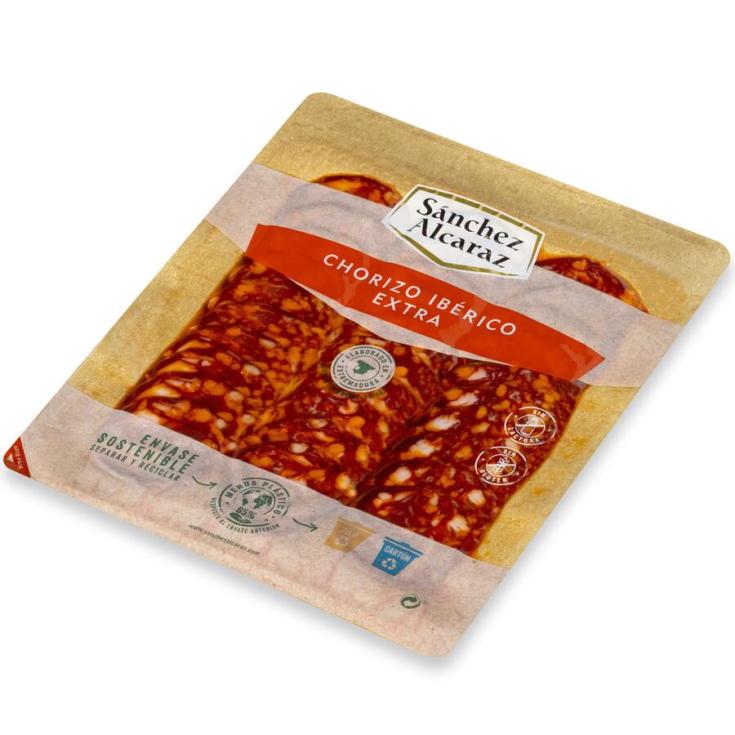 CHORIZO IBERICO EXTRA LONCHAS SANCHEZ ALCARAZ 100G