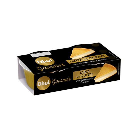 TARTA QUESO GOURMET DHUL P2 100G/U