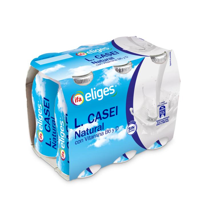 YOGUR LIQUIDO L.CASEI NATURAL IFA ELIGES P6 100G/U