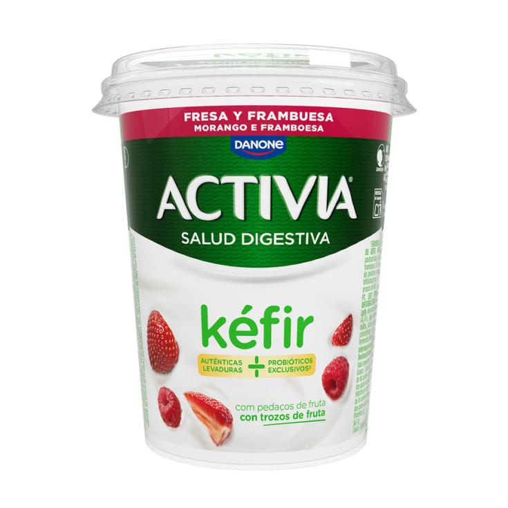 KEFIR FRESA FRAMBUESA ACTIVIA DANONE 380G