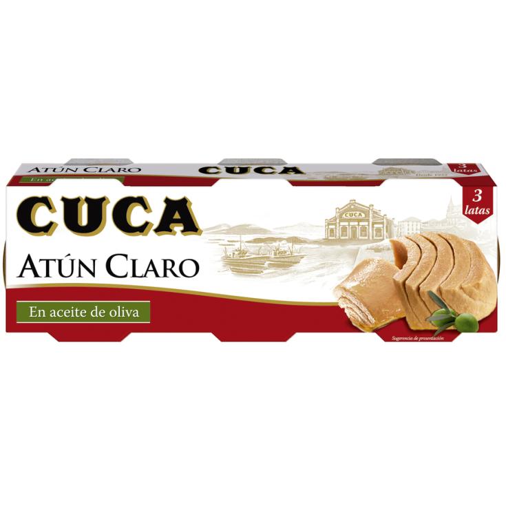 ATUN CLARO ACEITE OLIVA RO-70 CUCA  P3 65G/U ESCURR