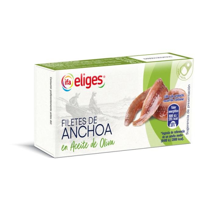 FILETE DE ANCHOA ACEITE DE OLIVA RR42 IFA 29G ESCURR