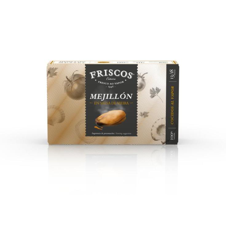 MEJILLON SALSA VIEIRA 13/18 LATA FRISCOS 65G ESCURR