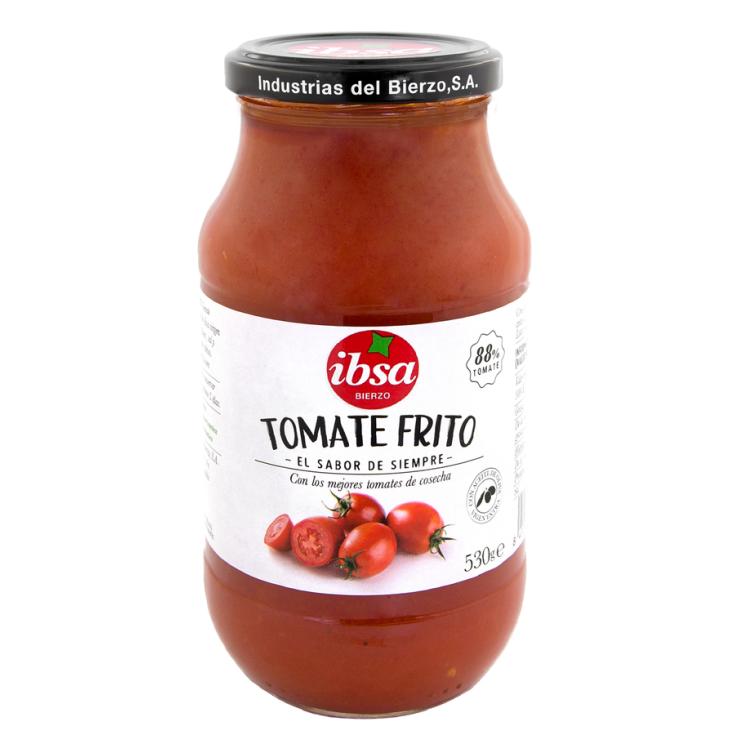 TOMATE FRITO AOVE 5% CRISTAL IBSA 530G