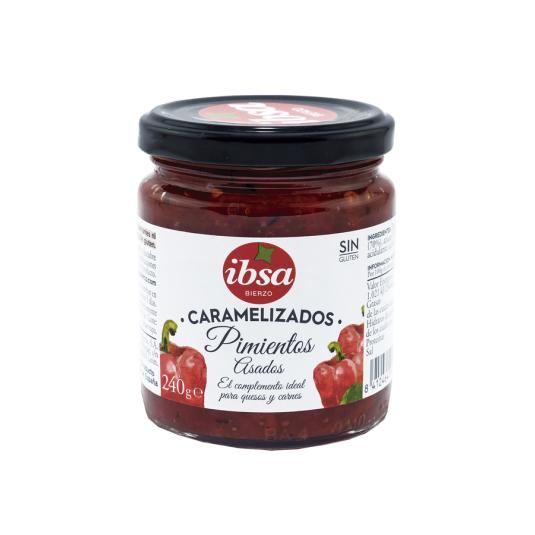 PIMIENTO ASADO CARAMELIZADO CRISTAL IBSA 240G