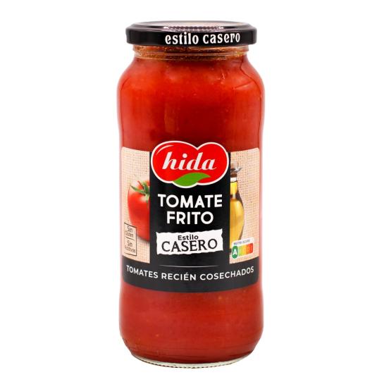 TOMATE FRITO CASERO CRISTAL HIDA 560G