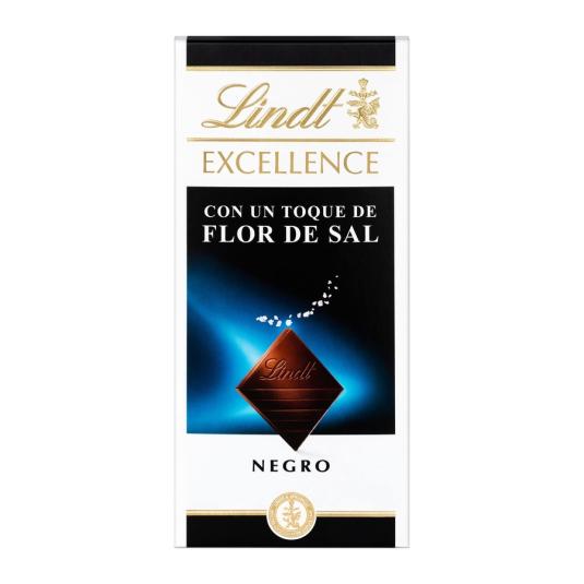 CHOCOLATE NEGRO FLOR DE SAL EXCELLENCE LINDT 100G