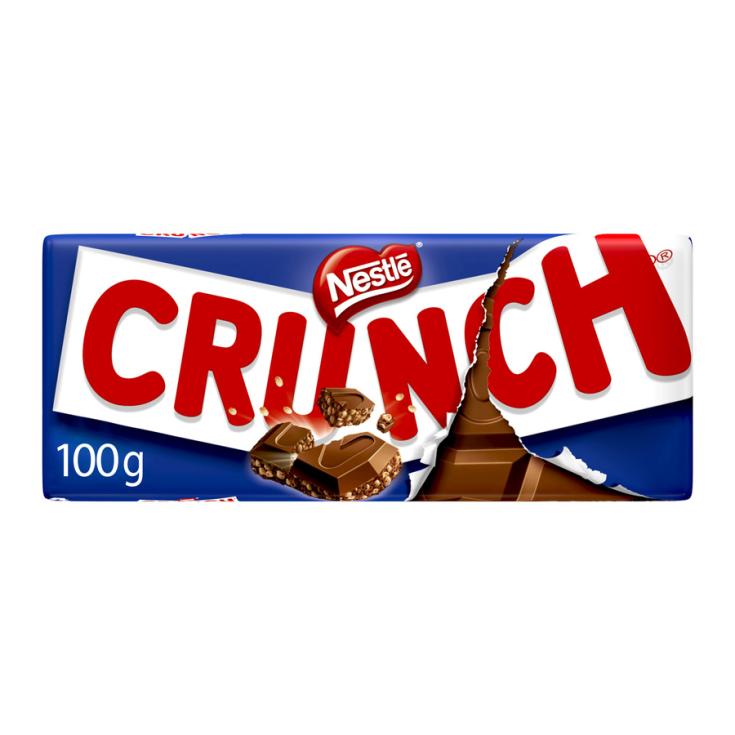 CHOCOLATE CRUJIENTE CON CEREALES CRUNCH NESTLÉ 100G