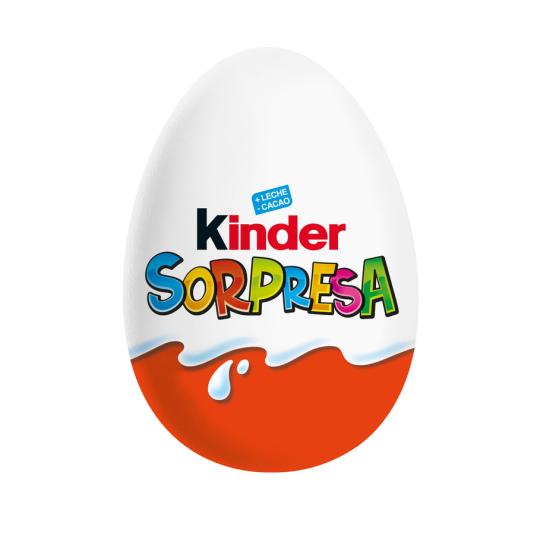 HUEVO SORPRESA DE CHOCOLATE KINDER 1U