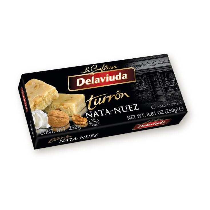 TURRÓN NATA-NUEZ  DELAVIUDA 300G