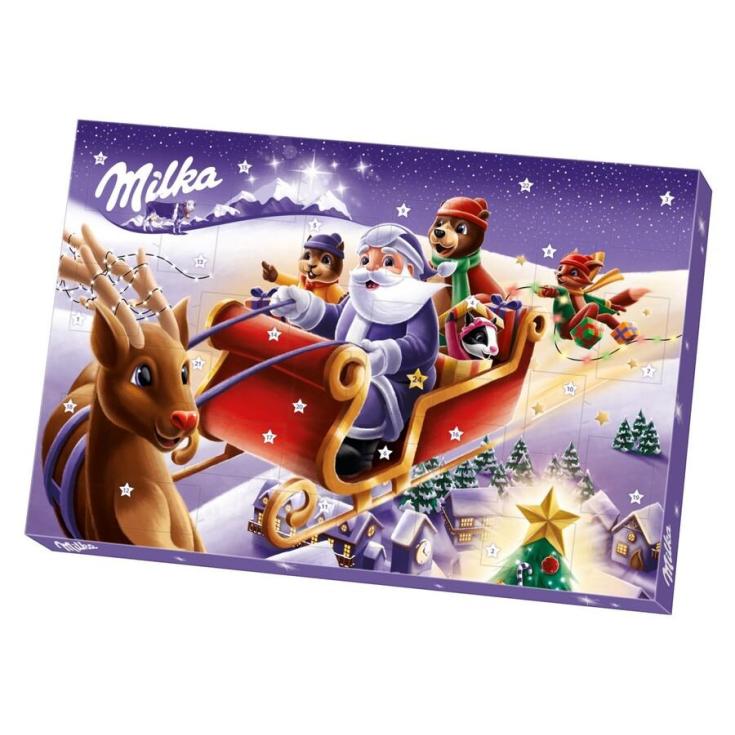 CALENDARIO CHOCOLATINAS ADVIENTO MILKA 200G