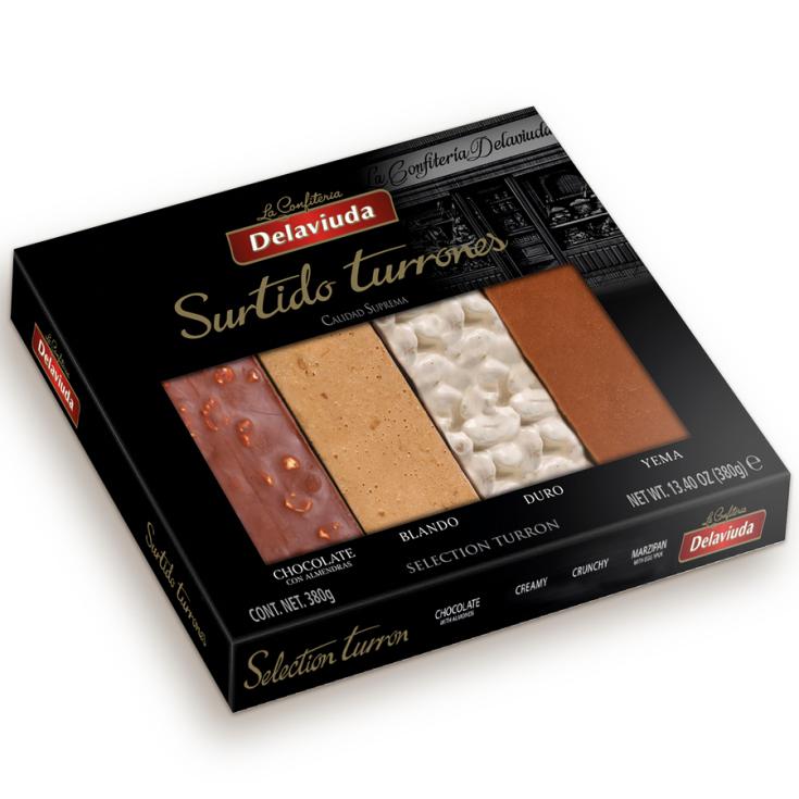 TURRON TRADICIONAL SAMPLER DELAVIUDA 380G