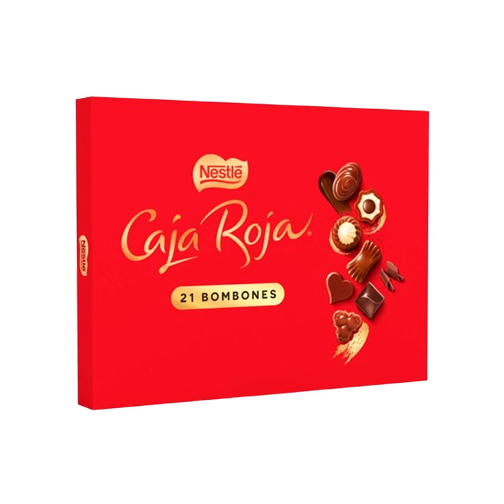 BOMBÓN SURTIDO CAJA ROJA NESTLÉ 198G