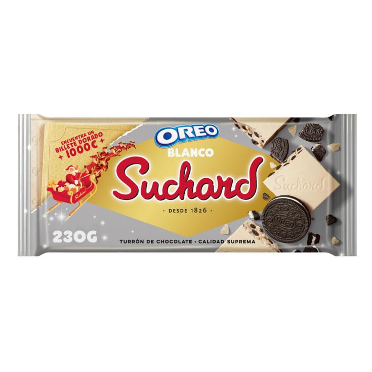 TURRÓN CHOCO BLANCO OREO SUCHARD 230G