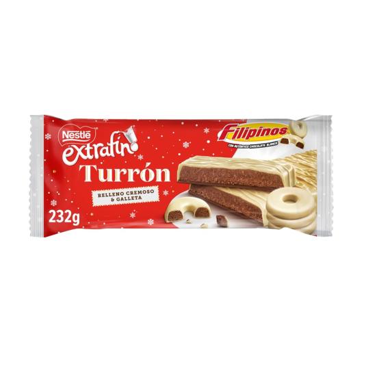 TURRÓN CHOCOLATE FILIPINOS NESTLE 232G