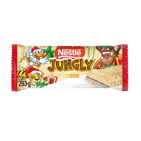 TURRÓN WHITE JUNGLY NESTLE 233G