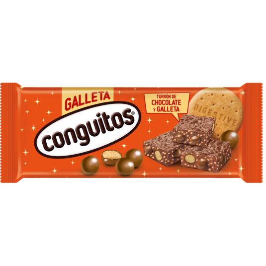 TURRÓN CONGUITOS Y GALLETA LACASA 250G