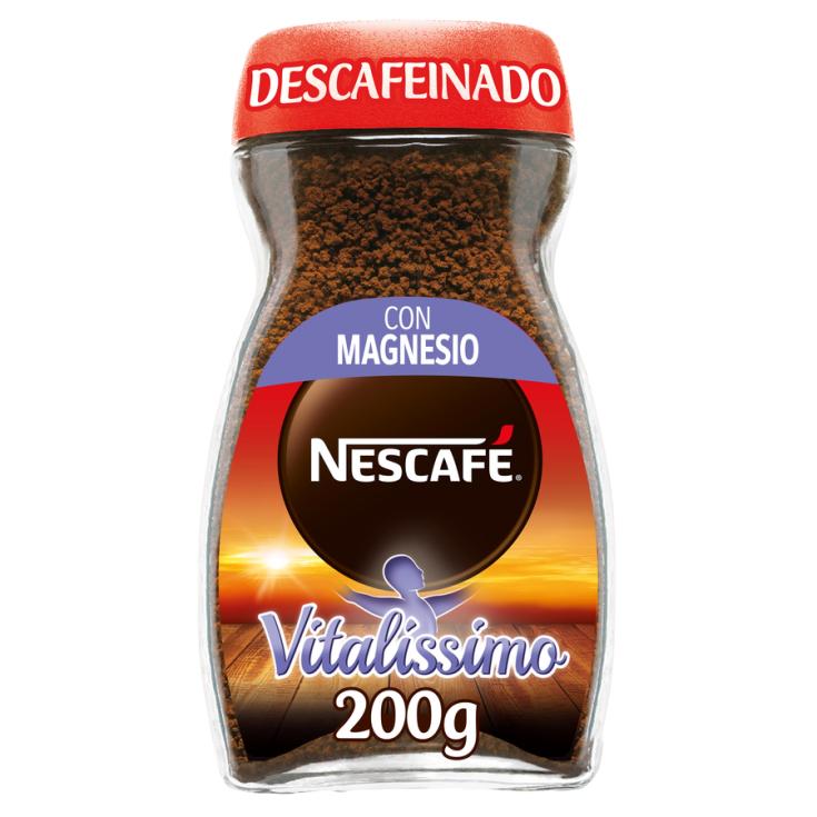 CAFÉ SOLUBLE VITALISSIMO DESCAFEINADO NESCAFÉ 200G