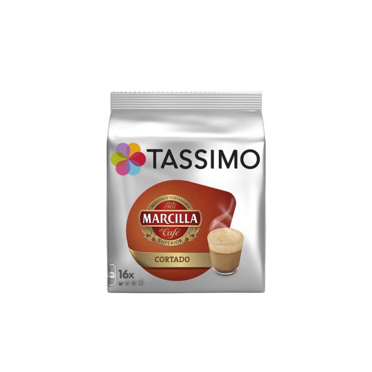 CAFE TASSIMO MARCILLA CORTADO 16UD