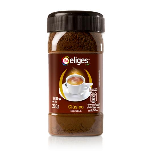 CAFÉ SOLUBLE NATURAL IFA ELIGES 200G