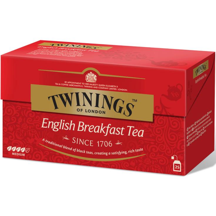 TÉ ENGLISH BREAKFAST TWININGS P25