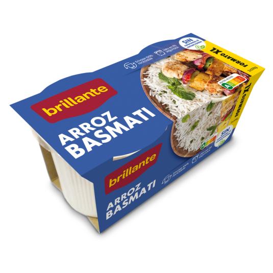 ARROZ BASMATI FORMATO XL VASO BRILLANTE P2 200G/U