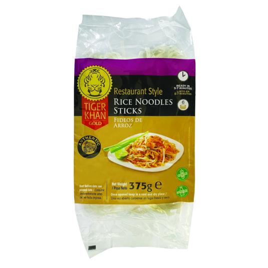 TALLARINES DE ARROZ TIGER KHAN 375G