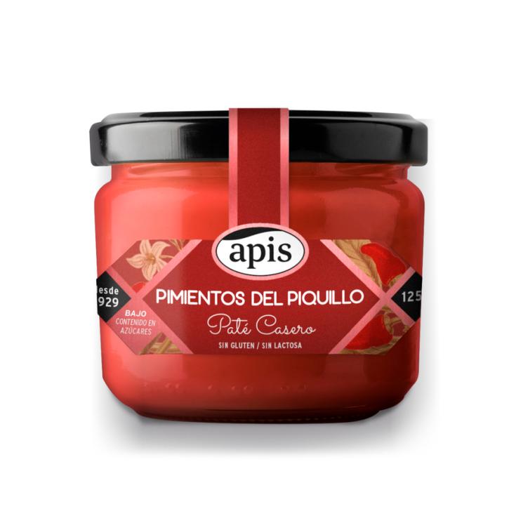 PATÉ CASERO PIMIENTO DEL PIQUILLO APIS 125G