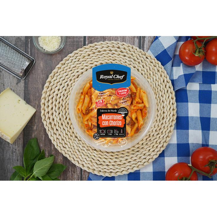 MACARRONES C/CHORIZO ROYAL CHEF 280G