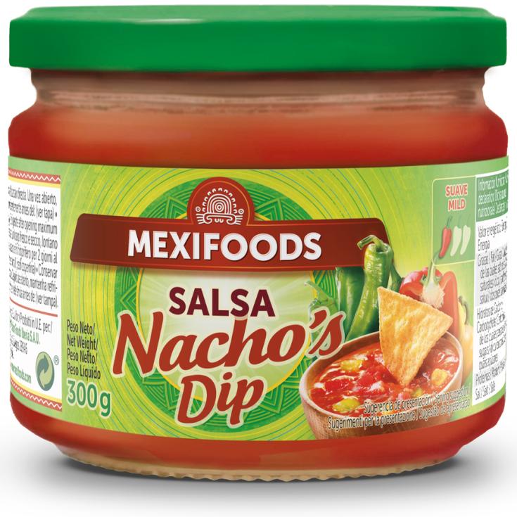 SALSA MEXICANA NACHO´S DIP CRISTAL MEXIFOODS 300G