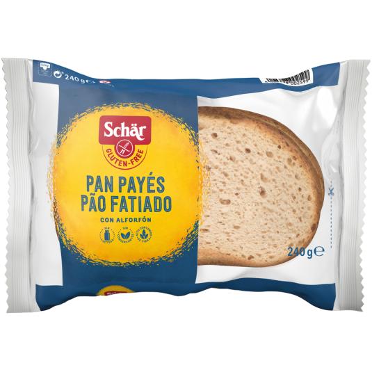 PAN PAYÉS S/GLUTEN SCHÄR 240G