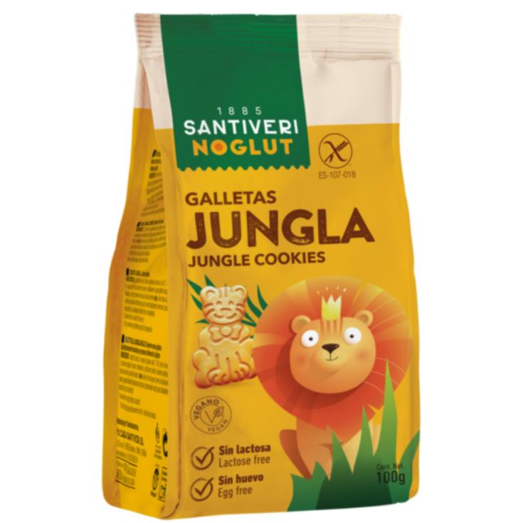 GALLETAS JUNGLA S/GLUTEN NOGLUT 100G