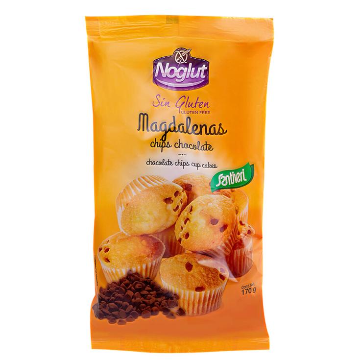 MAGDALENAS PEPITA CHOCO S/GLUTEN NOGLUT 170G