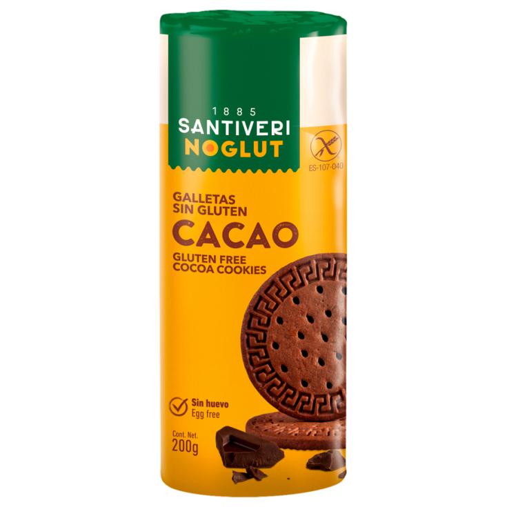 GALLETAS DISGESTIVAS CACAO S/GLUTEN NOGLUT 200G